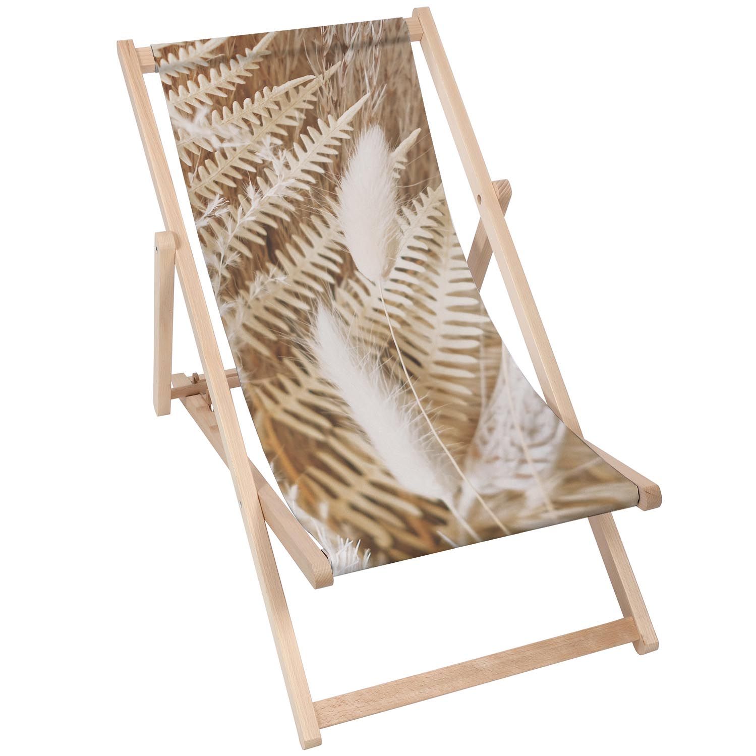 Leżak drewniany Boho Plants