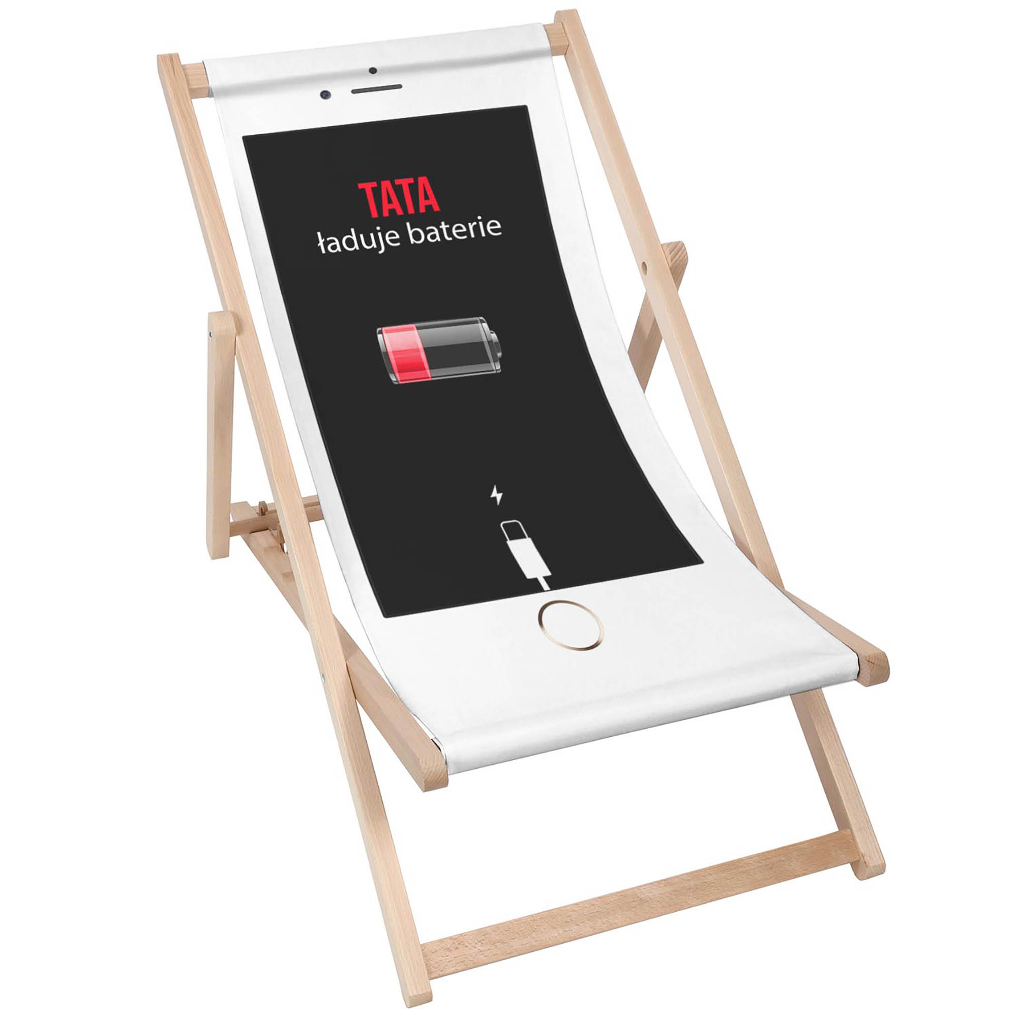 Komplet leżaków 2+1 Personalizacja Baterie