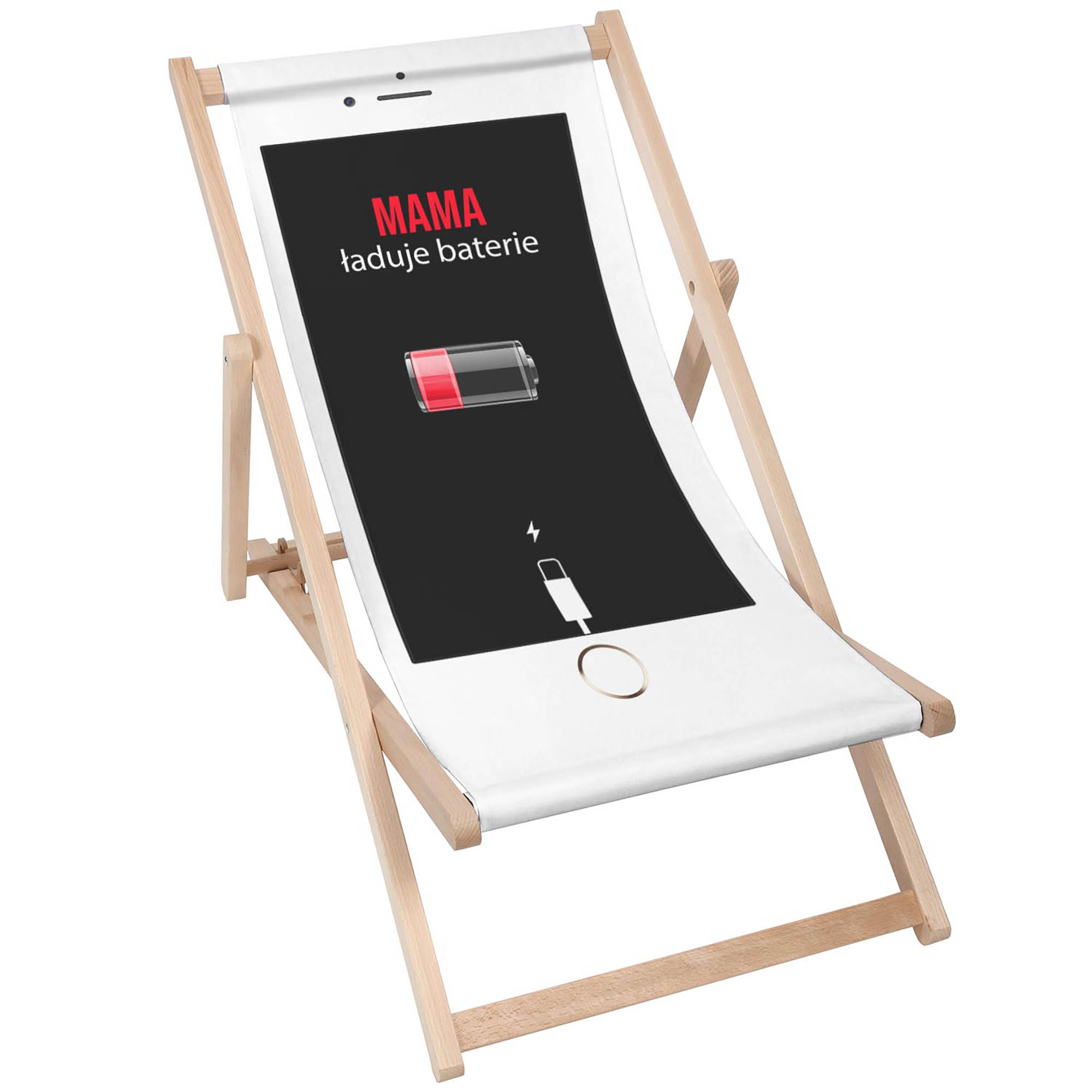 Komplet leżaków 2+1 Personalizacja Baterie