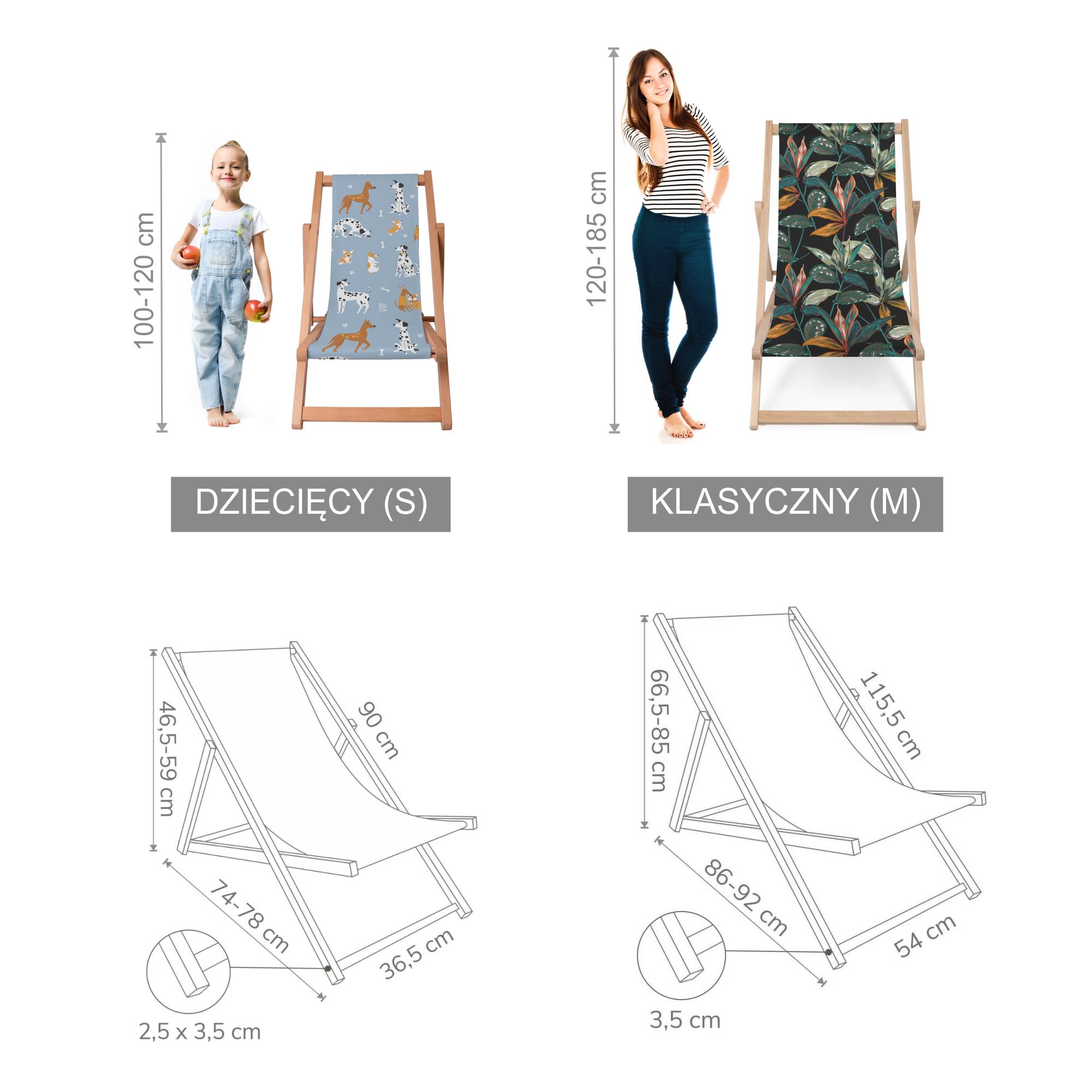 Leżak dziecięcy Fruit Familly Córeczka