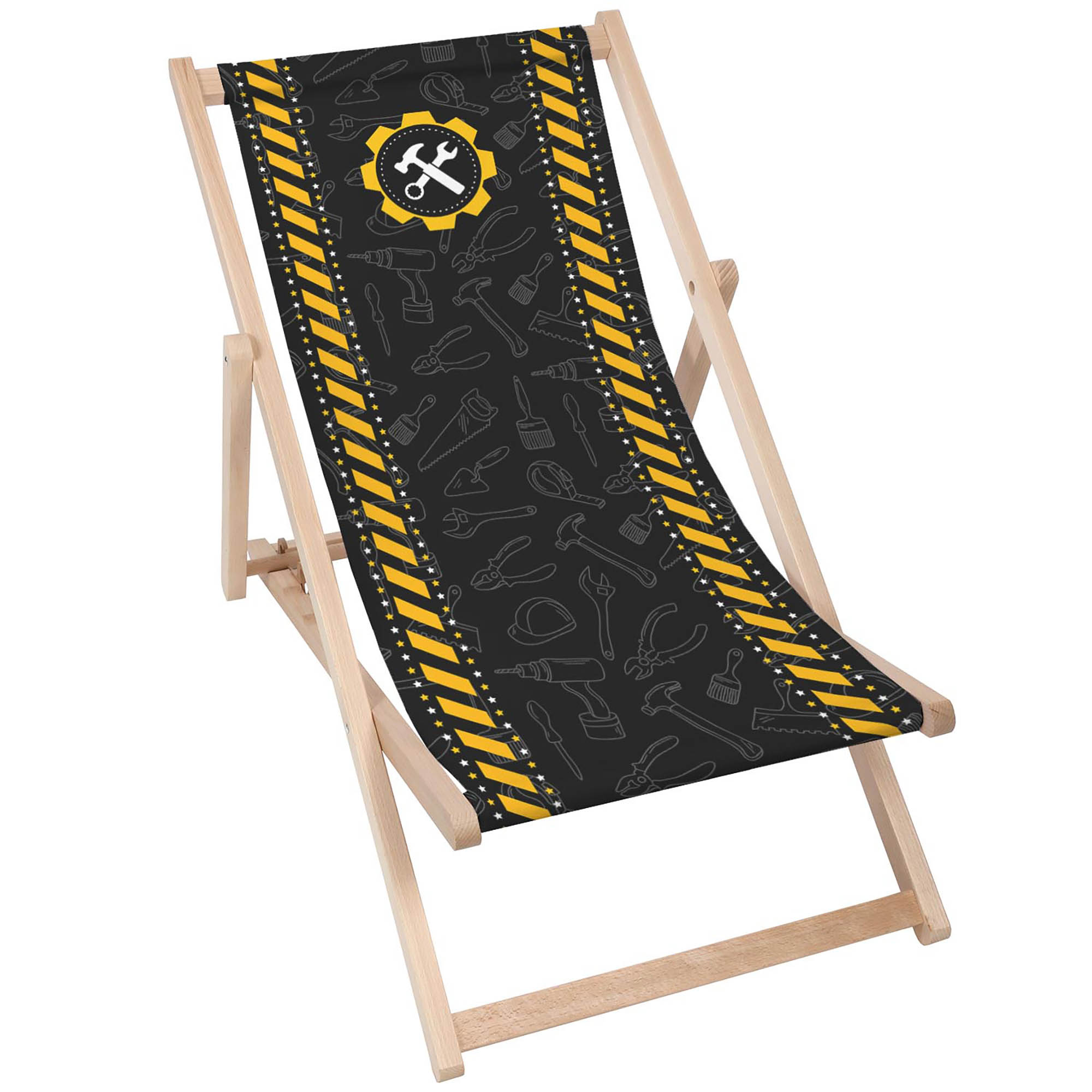 Leżak drewniany Personalizacja Repair