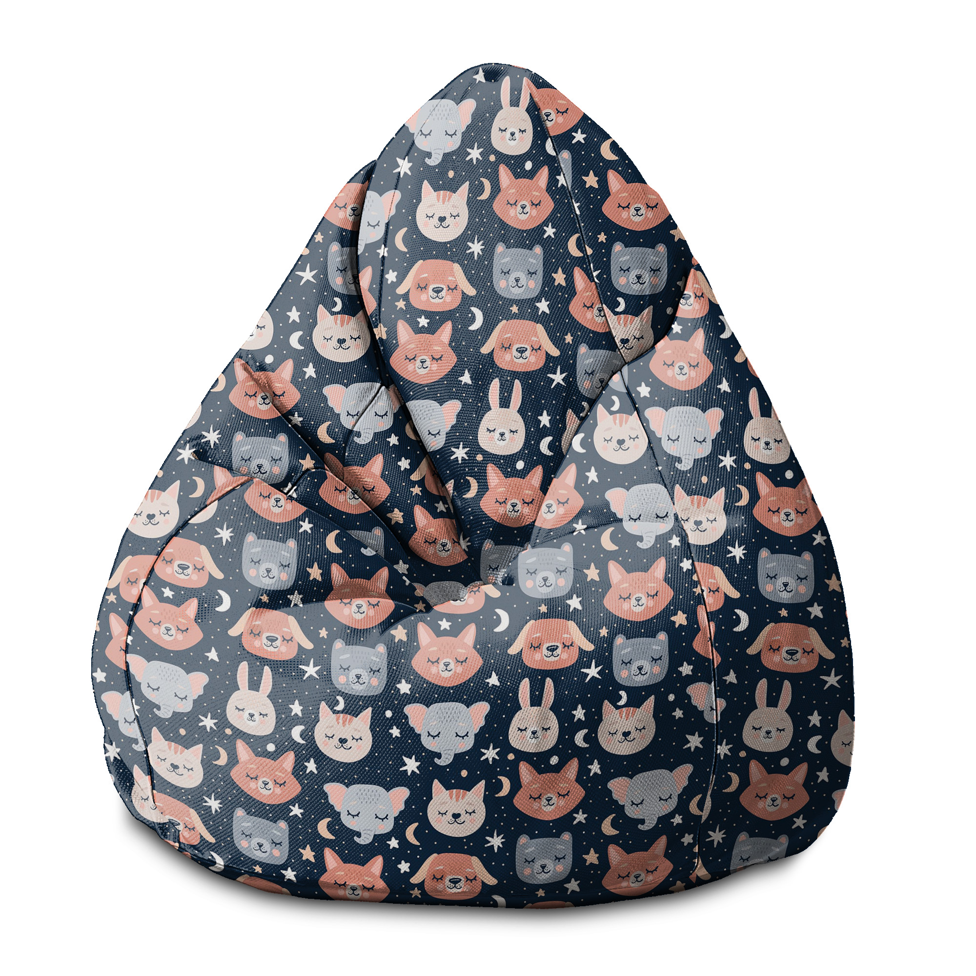 Puf dziecięcy Malaga Worek Sleeping Animals