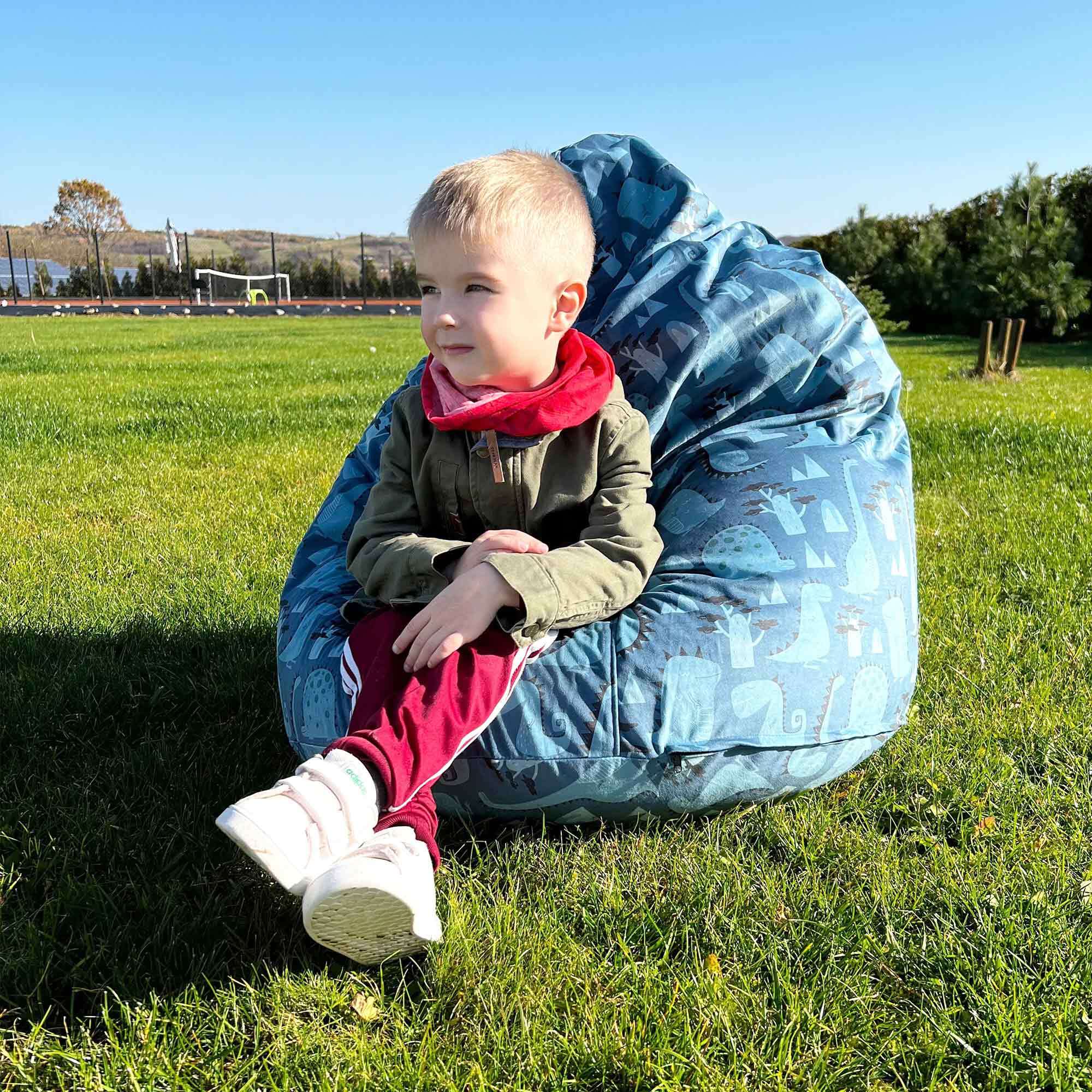 Puf Chicago Worek Sako Dark Jungle Red