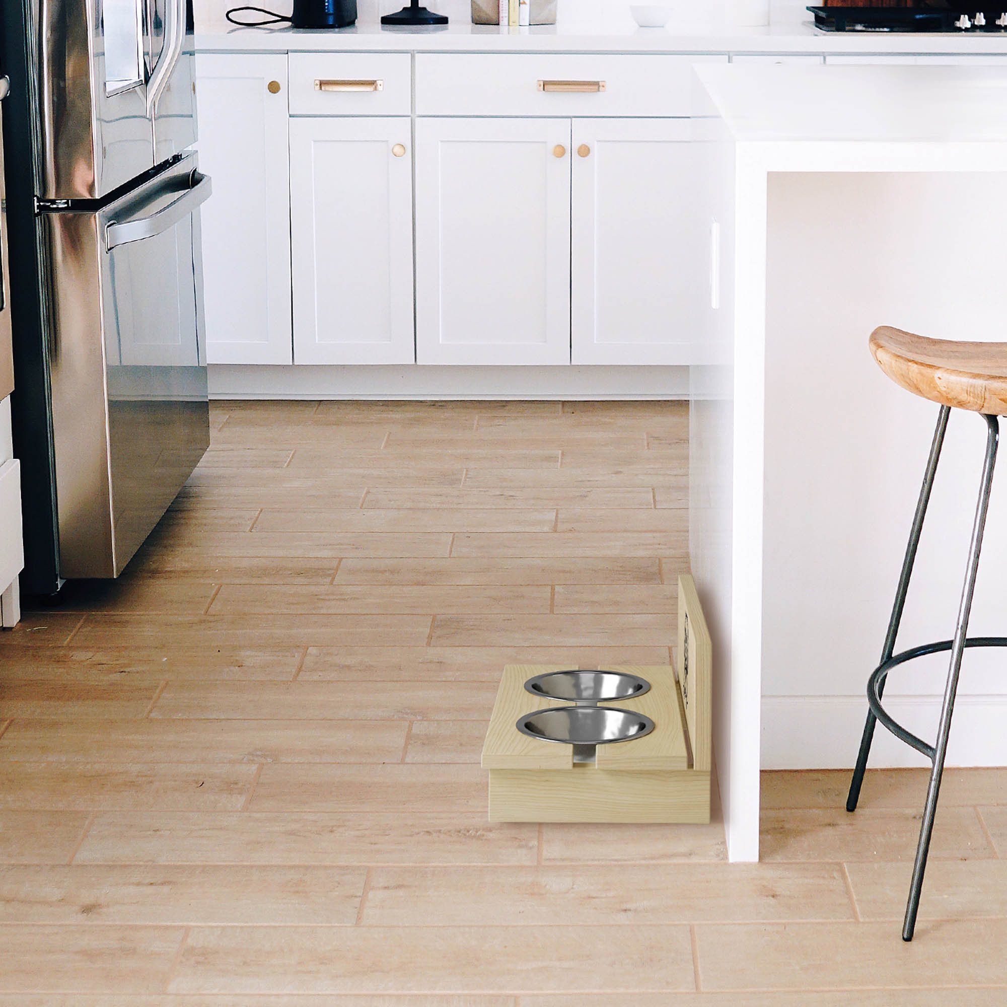 Stojak na miskę dla psa Maltipoo