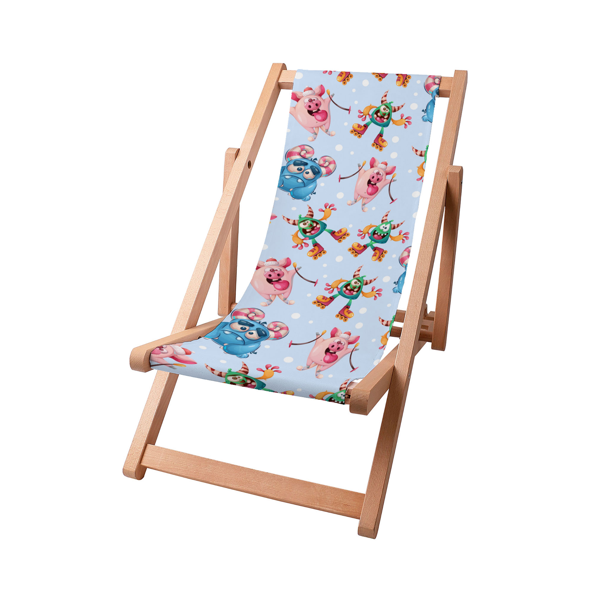 Leżak dziecięcy Funny Monsters