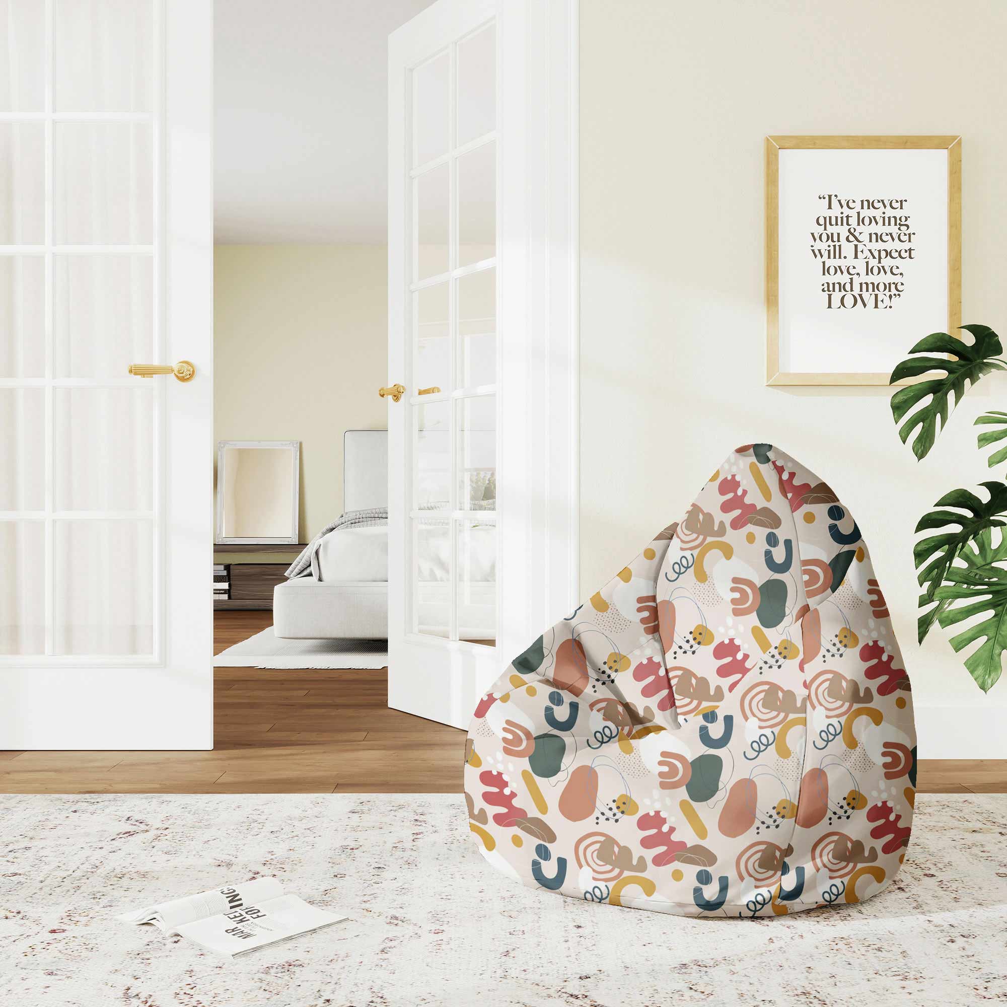 Puf Chicago Worek Sako Irregular Shapes