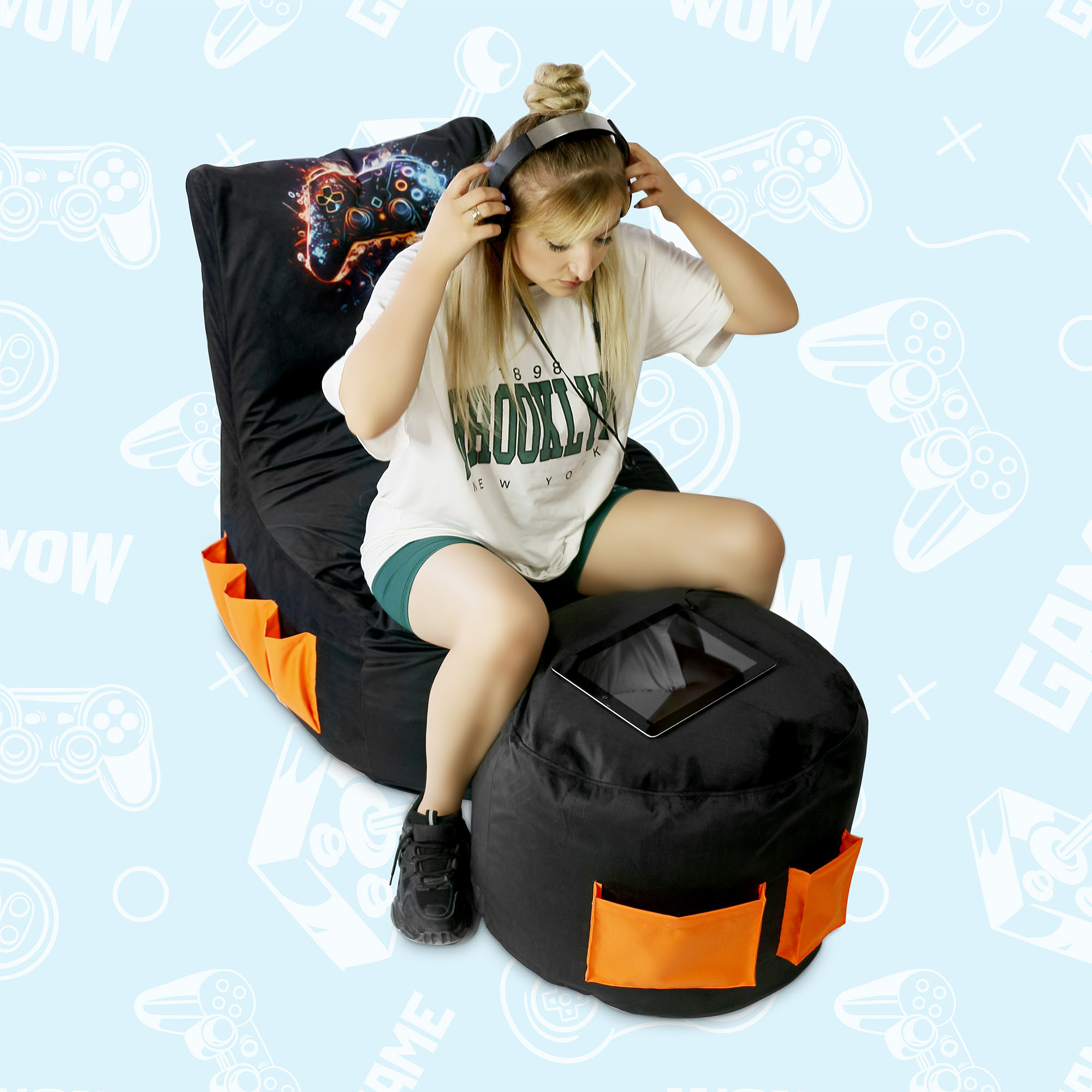 Fotel Gamingowy Life is a Game