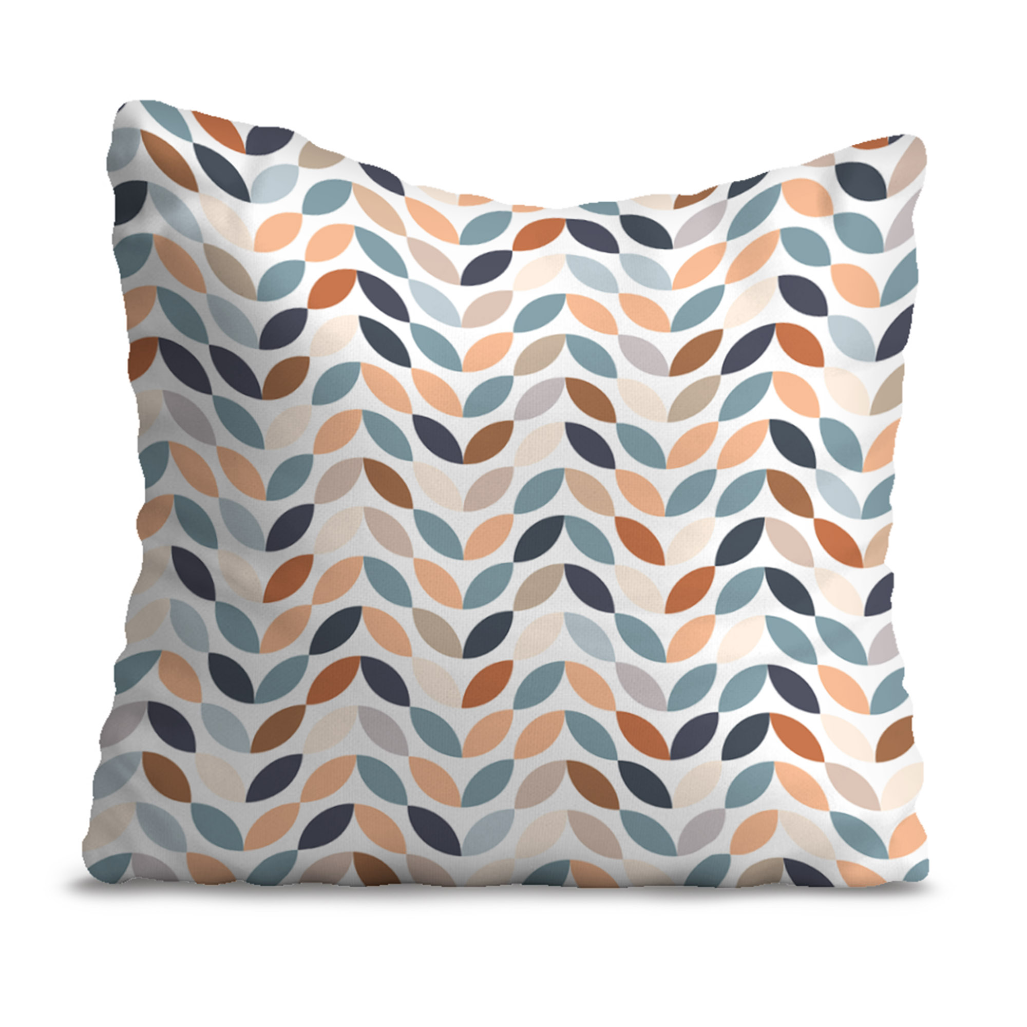 Poduszka Retro White Leafs