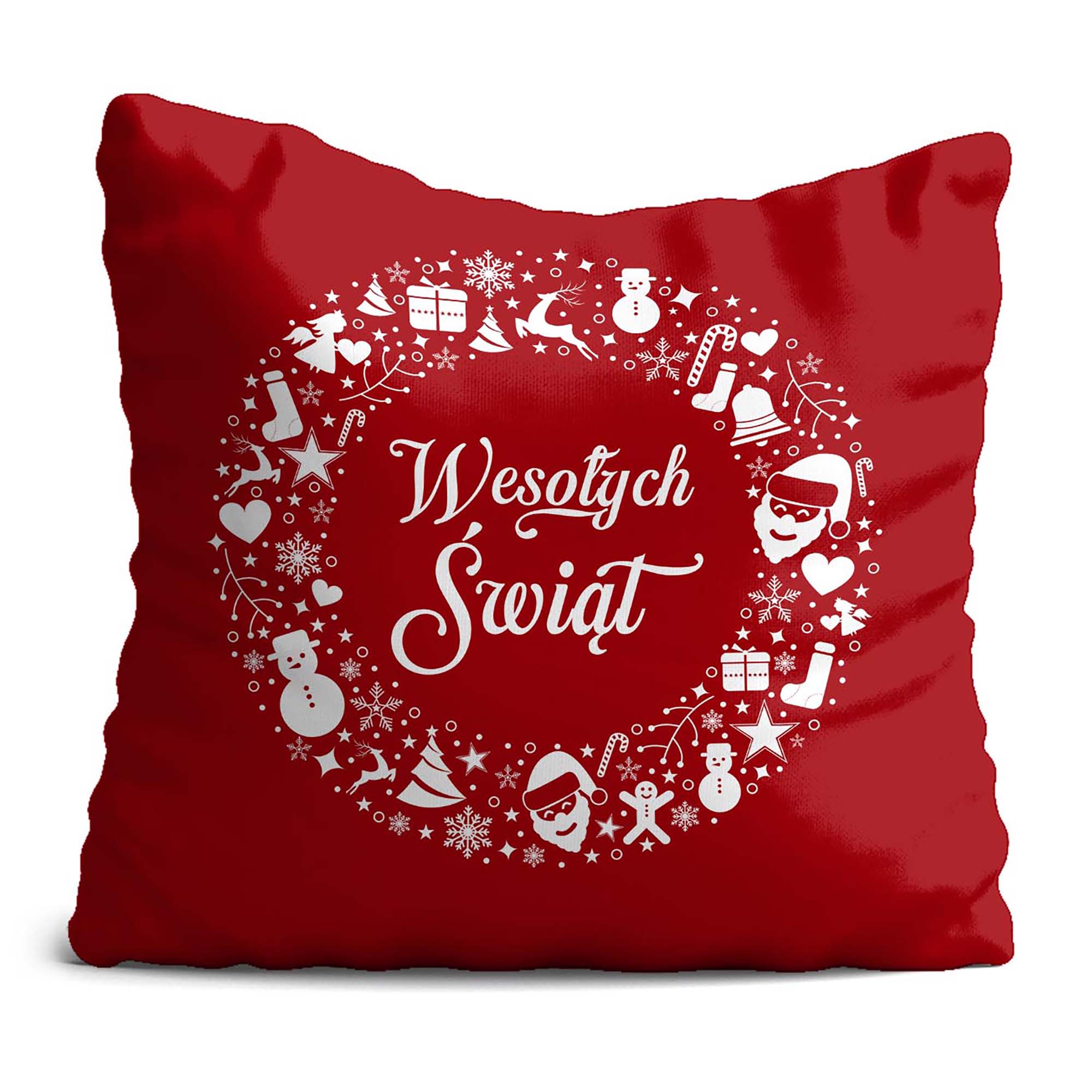 Poduszka Świąteczna Wiązanka