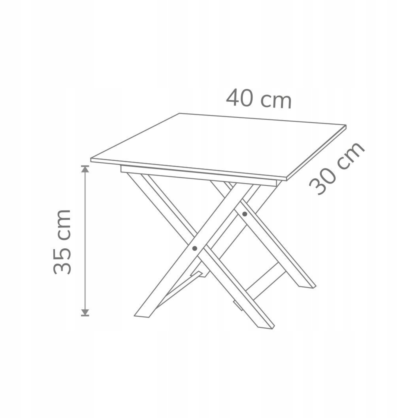Zestaw Leżak i stolik Świecisz mi czy sobie?