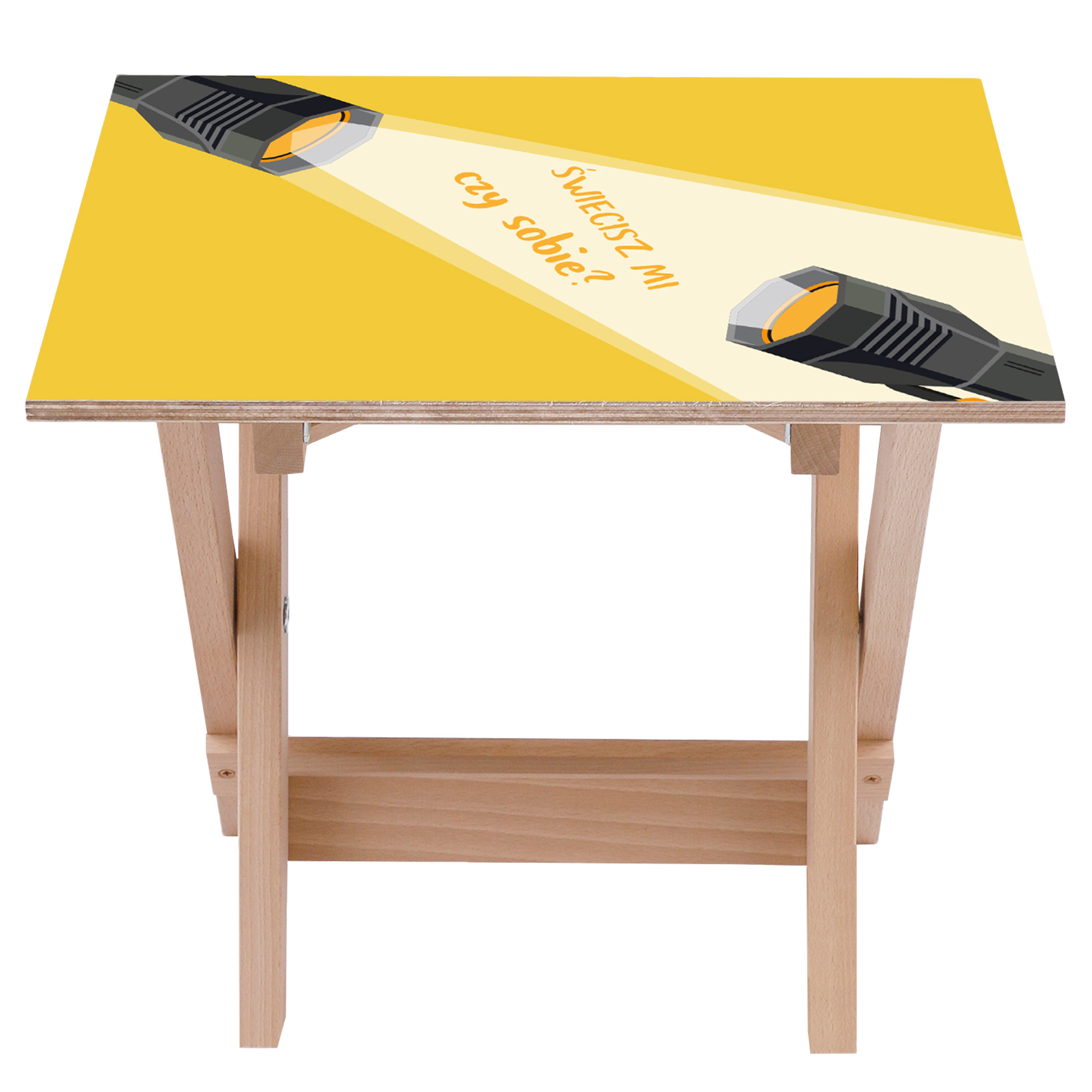 Zestaw Leżak i stolik Świecisz mi czy sobie?