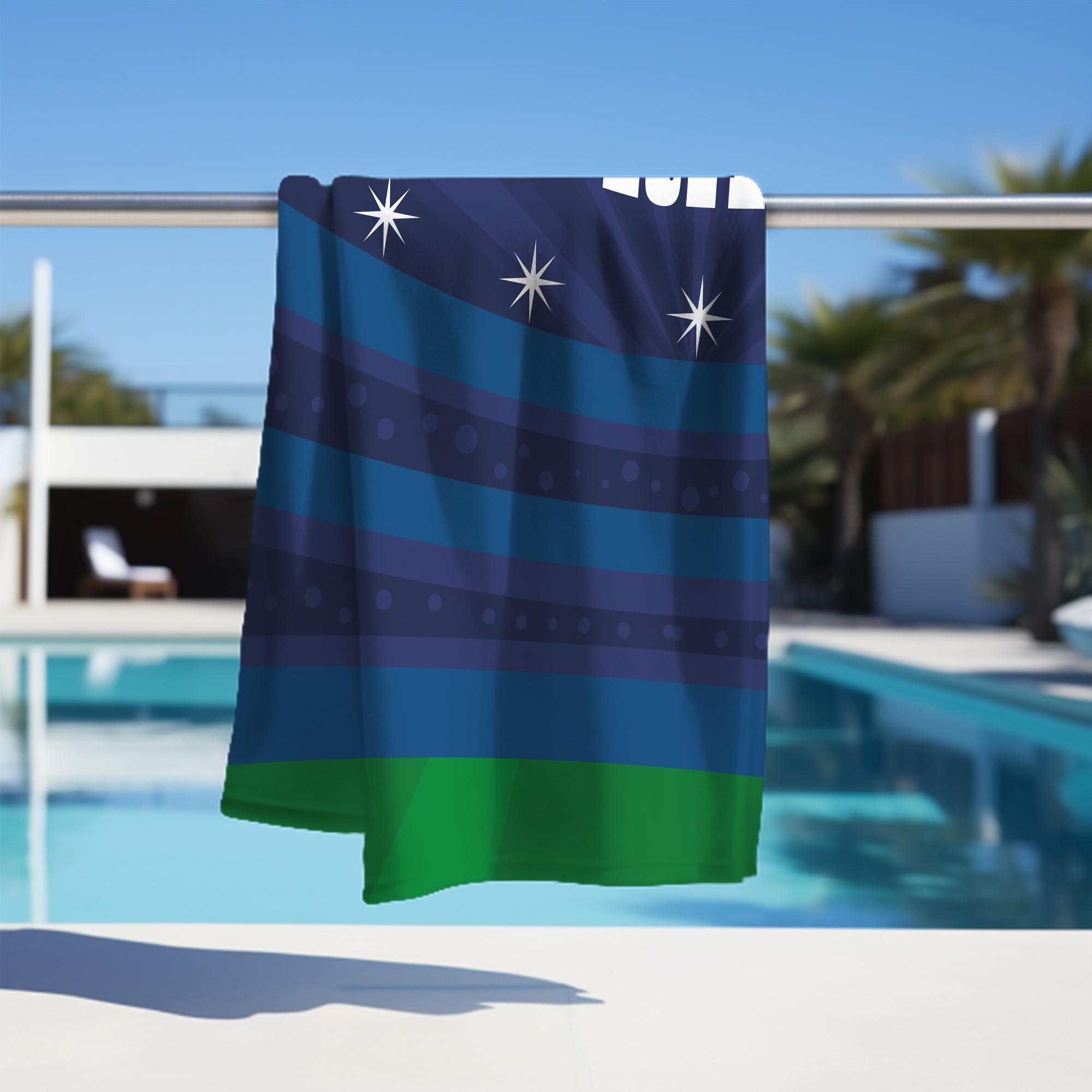 Ręcznik Moje serce jest na murawie 