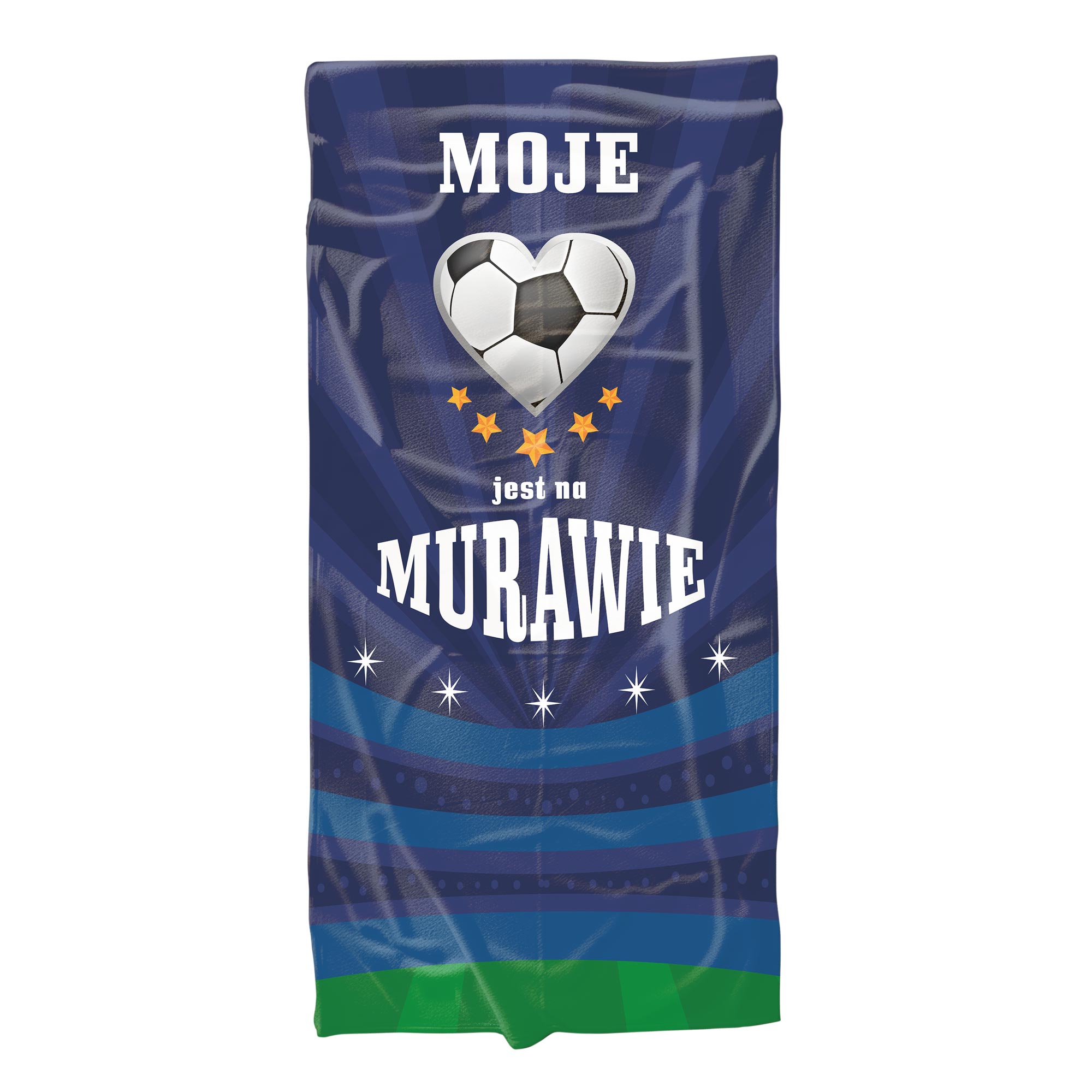 Ręcznik Moje serce jest na murawie 