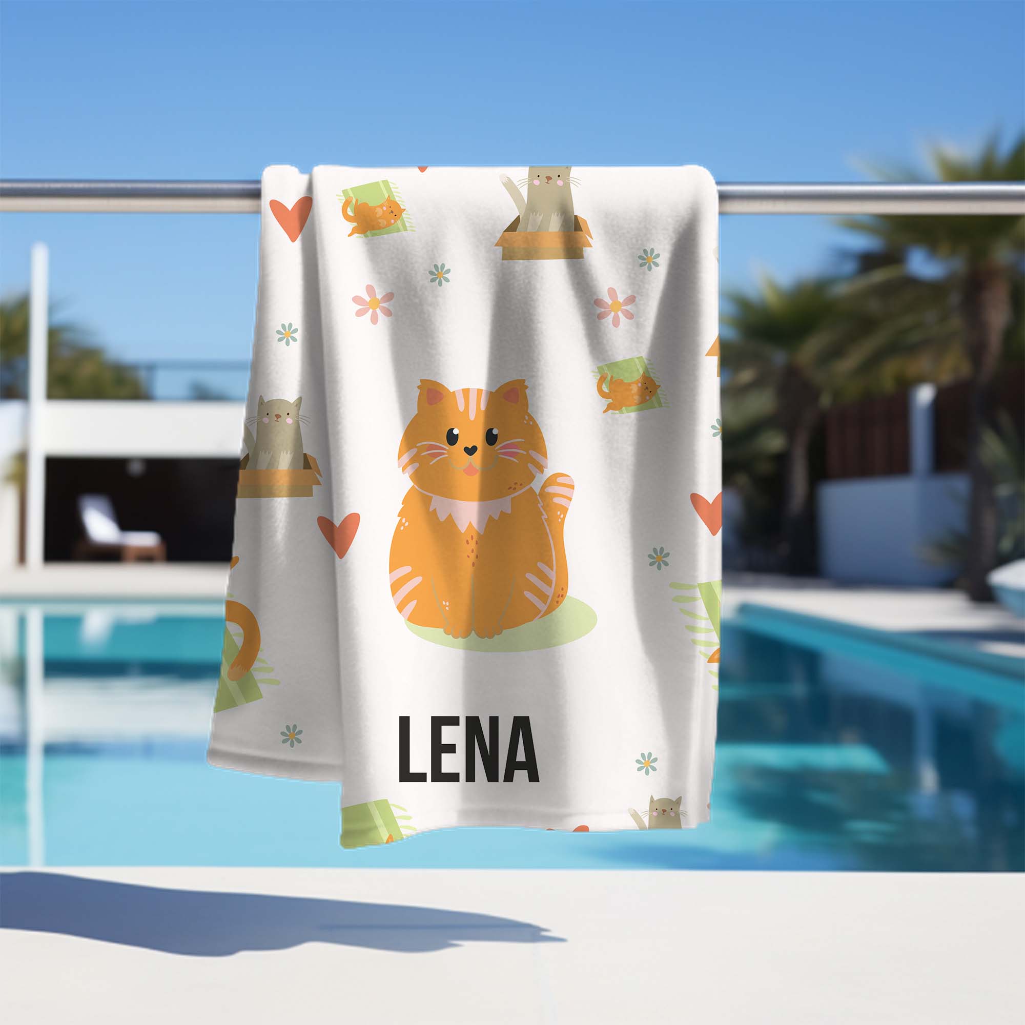 Ręcznik Sweet Kitten PERSONALIZACJA