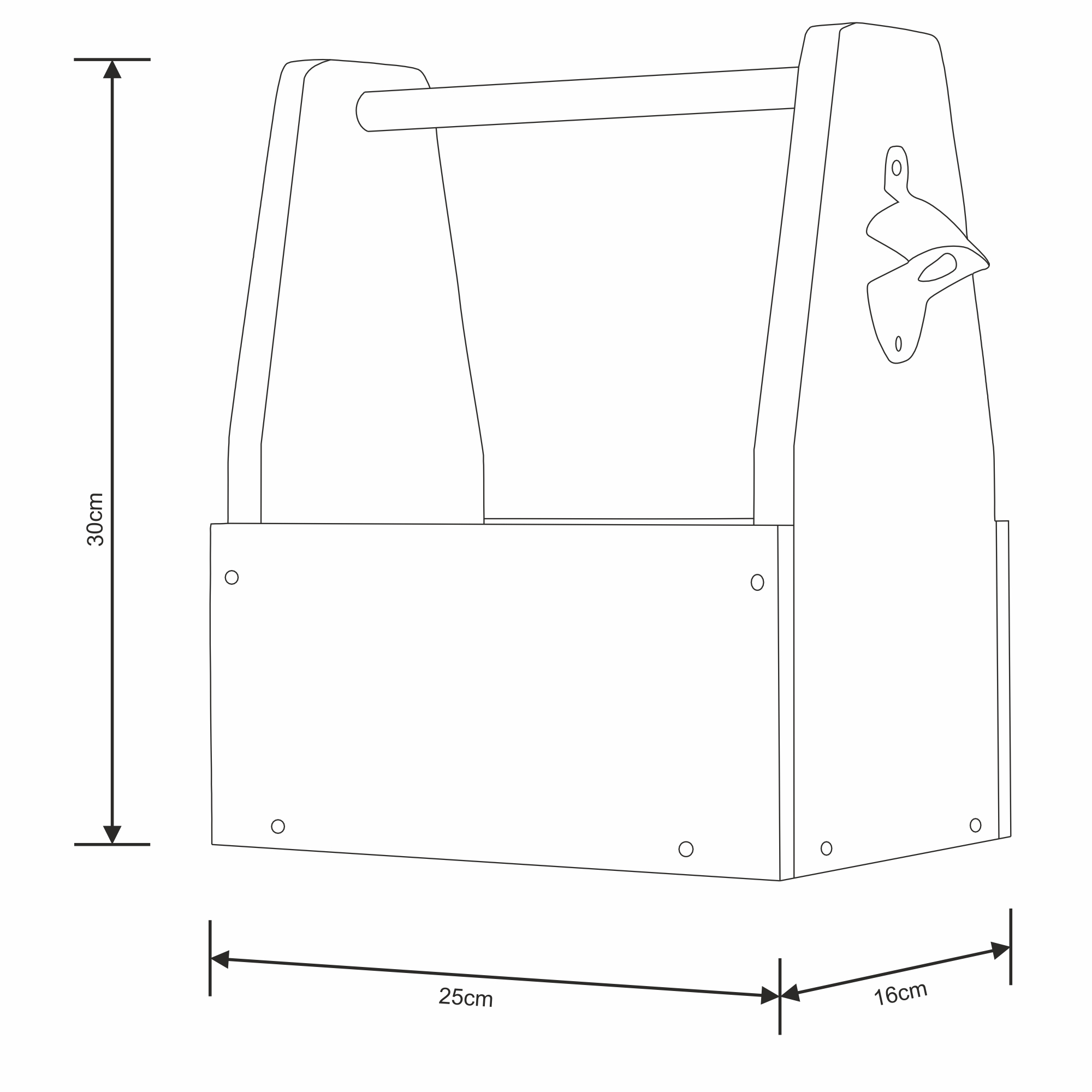 Drewniane Nosidło na Piwo Taty Zapasy na Ciężkie Czasy